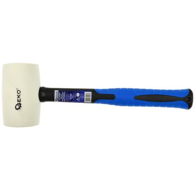 Professionele rubber hamer met antislip grip 450g