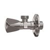 Afbeelding van Anco hoekstopkraan 1/2inch x 1/2inch met rozet en driehoekige gladde handgreep