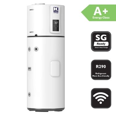 Foto van Kwikot HP250m7C Warmtepompboiler 250 liter (A+, R290)