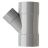 Afbeelding van Martens PVC 75mm x 50mm T-stuk 45 graden