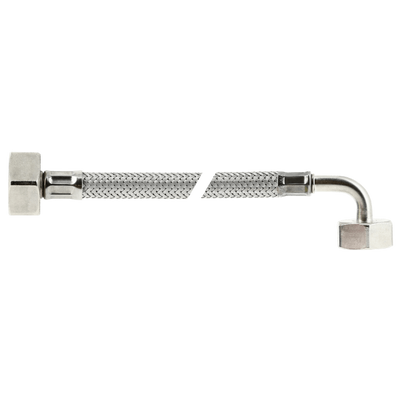 BONFIX RVS aansluitleiding flexibele slang haaks 150cm 3/4inch x 3/4inch binnendraad