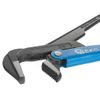 Image of Adjustable pipe wrench 1.5 inch – 90° angle – CrV steel – Rubber grip