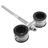 Afbeelding van Bonfix dubbele radiatorbeugel met muurpen 22mm
