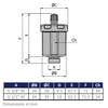 Afbeelding van Tiemme automatische ontluchter 1/2inch