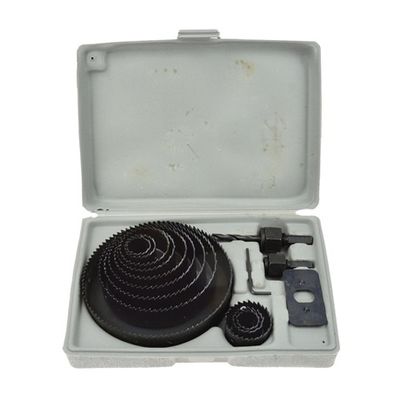 Foto van GEKO gatenzaag set 19-127mm 16-delig – Voor hout, gipsplaat & kunststof