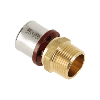 BONFIX Alu-press brass fitting female adapter 32mm x 1inch FR Photo of BONFIX Alu-press brass fitting female adapter 32mm x 1inch FR