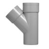 Afbeelding van Martens 32mm PVC T-stuk 45 graden