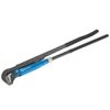 Image of Adjustable pipe wrench 2 inch – 90° angle – CrV steel – Rubber grip