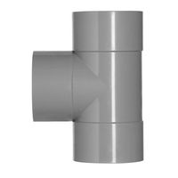 Martens PVC 75mm x 40mm T-stuk 90 graden