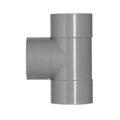 Foto van Martens PVC 75mm x 40mm T-stuk 90 graden