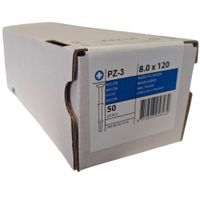 Hammer drive plugs 8.0 x 120 - 100pcs
