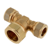 Afbeelding van BONFIX messing knelfitting T-stuk verlopend 15mm x 22mm x 15mm FFF