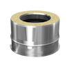 Afbeelding van SKS 80 – dubbelwandig rookkanaal rvs condensatiedop diameter Ø80-140mm