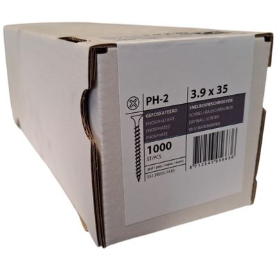 Photo of Drywall screws 3.9 x 35 with coarse thread - 1000 pcs