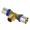 Afbeelding van BONFIX Alu-pers messing T-stuk buitendraad 20 x 1/2 inch x 20