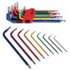 Afbeelding van 9-delige Torx sleutelset T10–T50 – Kleurgecodeerd