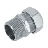 BONFIX C-staal knelfitting puntstuk 22 x 1/2 inch