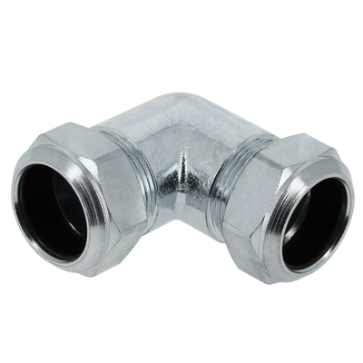 BONFIX C-staal knelfitting kniekoppeling 22 x 22 mm Foto van BONFIX C-staal knelfitting kniekoppeling 22 x 22 mm
