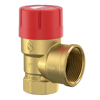 Prescor overdrukventiel 1/2inch buiten- x binnendraad 1 - 1,5bar