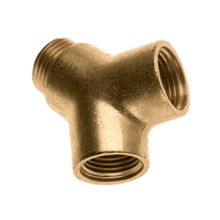 BONFIX messing Y-stuk 1/2inch RpRRp