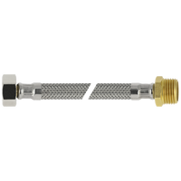 BONFIX flexibele aansluitleiding 50cm 3/8inch x 3/8inch binnendraad x buitendraad