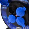 Afbeelding van Elektrische Kabelhaspel 25 m – 4 Stopcontacten – 230V – 3x1.5mm² - GEKO