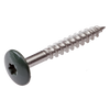 Image of HPL screws 4.8 x 38 stainless steel A2 green RAL 6009 - 200 pcs