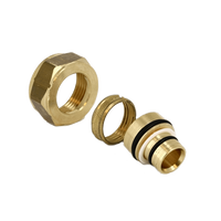 BONFIX Alu-pex press multilayer knelset verloop 16mm x 2mm naar 15mm knelfitting