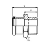 Afbeelding van Steelpres C-staal persfitting puntstuk 28 mm x 3/4 inch