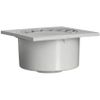 Afbeelding van Martens PVC 150mm x 150mm slagvaste vloerput onderuitloop 40/50mm