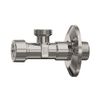 Afbeelding van Anco hoekstopkraan 1/2inch x 3/8inch met rozet, rvs filter en automatisch uitschakelsysteem