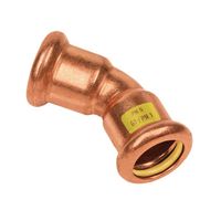 BONFIX press RK gas bocht 45 graden 15mm FF