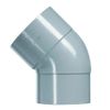 Afbeelding van Martens 40mm PVC bocht 45 graden