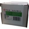 Afbeelding van Glaslatschroeven rvs zelfborend 3.2 x 50 - 200 stuks