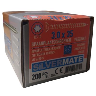 Photo of Silvermate chipboard screws 3.0 x 35 full thread