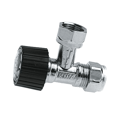 BONFIX 70413 angle valve 12mm x 3/8inch tin plated