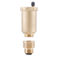 EnergyBy automatische ontluchter 1/2inch met afsluitklep/serviceklep