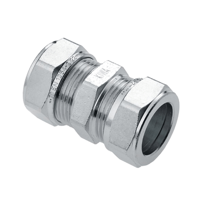 Foto van BONFIX messing vertind knelfitting recht 12mm FF