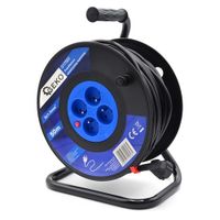 Elektrische Kabelhaspel 50 m – 4 Stopcontacten – 230V – 3x1.5mm² - GEKO