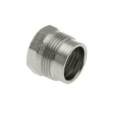 Foto van Bonfix chroom aansluitstuk recht M24 x 1/2inch RRp