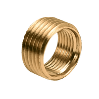 BONFIX messing draadfitting reduceerring 2inch x 1 1/4inch RRp