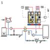 Afbeelding van EnergyBy pompgroep met solar platenwisselaar (34 platen) en bypass met circulatiepomp