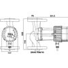 Afbeelding van Perfecta Pro2 Mid2 pomp 40-10/12 circulatiepomp (CV pomp)