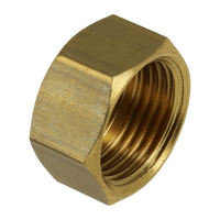 BONFIX messing draadfitting dop 3/8inch Rp