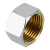 Afbeelding van BONFIX messing verchroomd draadfitting dop 1/2inch Rp