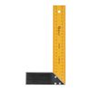 Image of GEKO 25 cm Try Square - Steel & Aluminum with Metric Scale