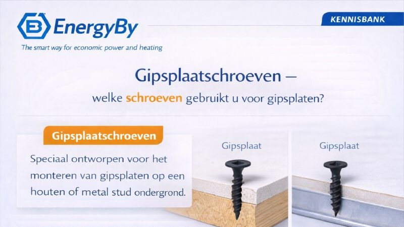 Gipsplaatschroeven
