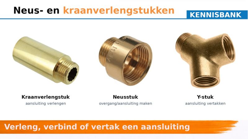 Neus- en kraanverlengstukken