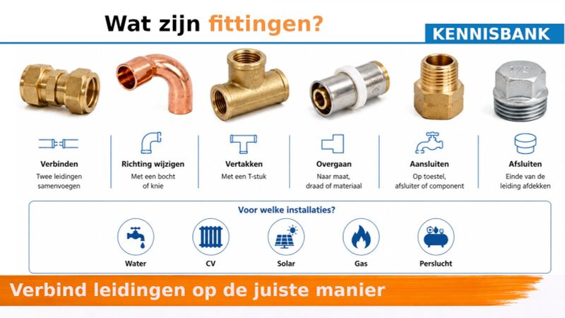 Wat zijn fittingen?