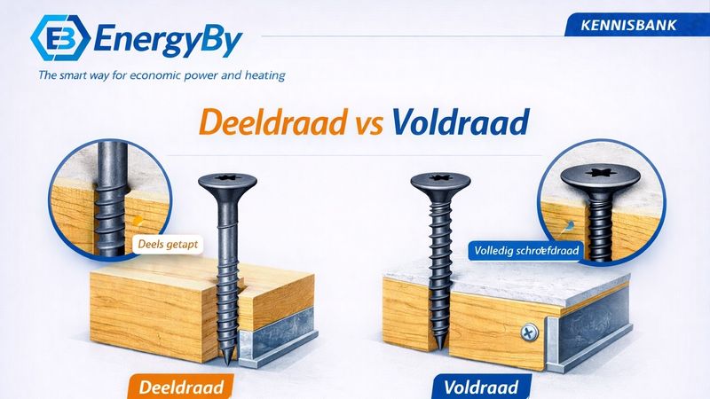 Deeldraad vs Voldraad